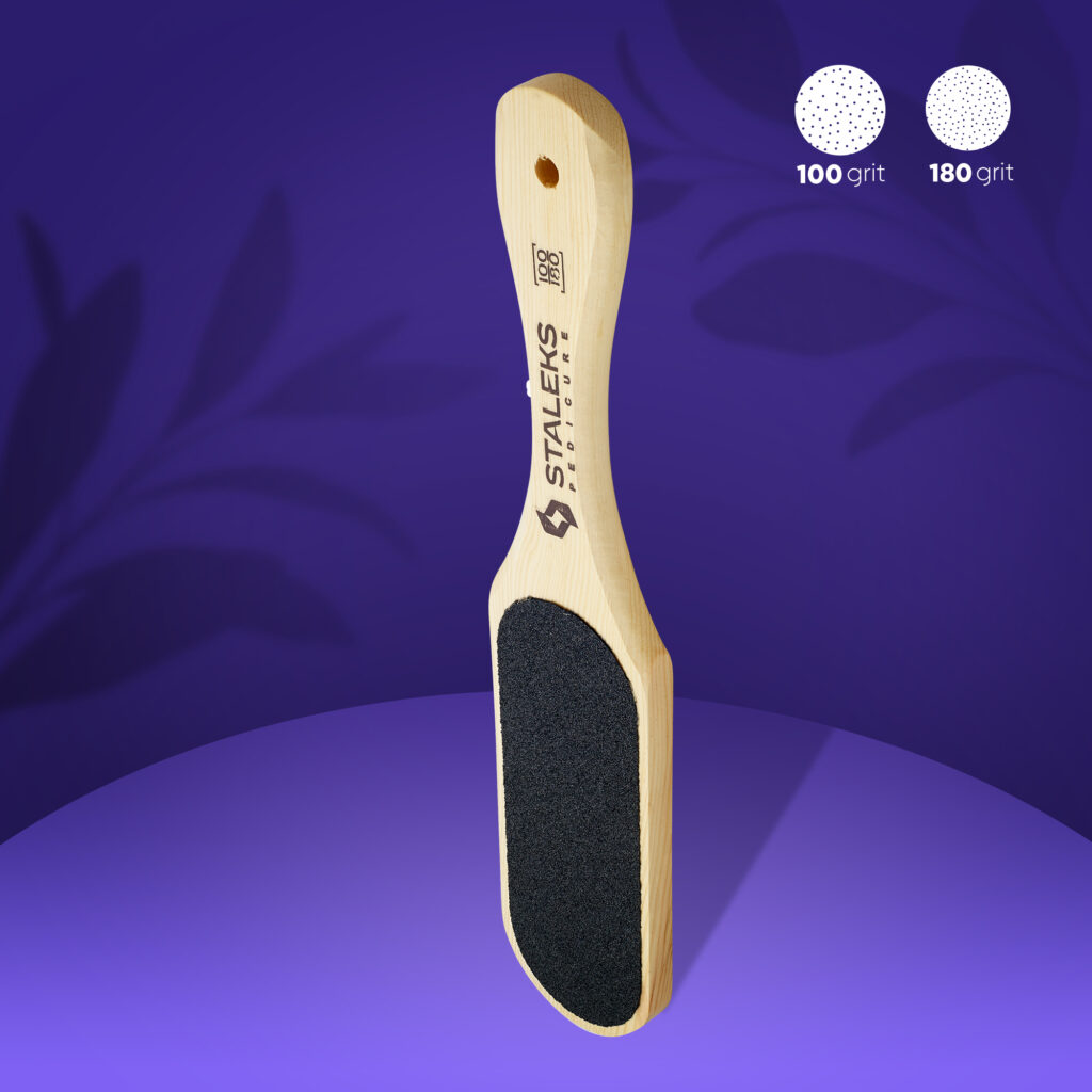 Raspador (lima) de madera para pies BEAUTY & CARE 10 TIPO 1 (grano 100/180) ABC 10/1
