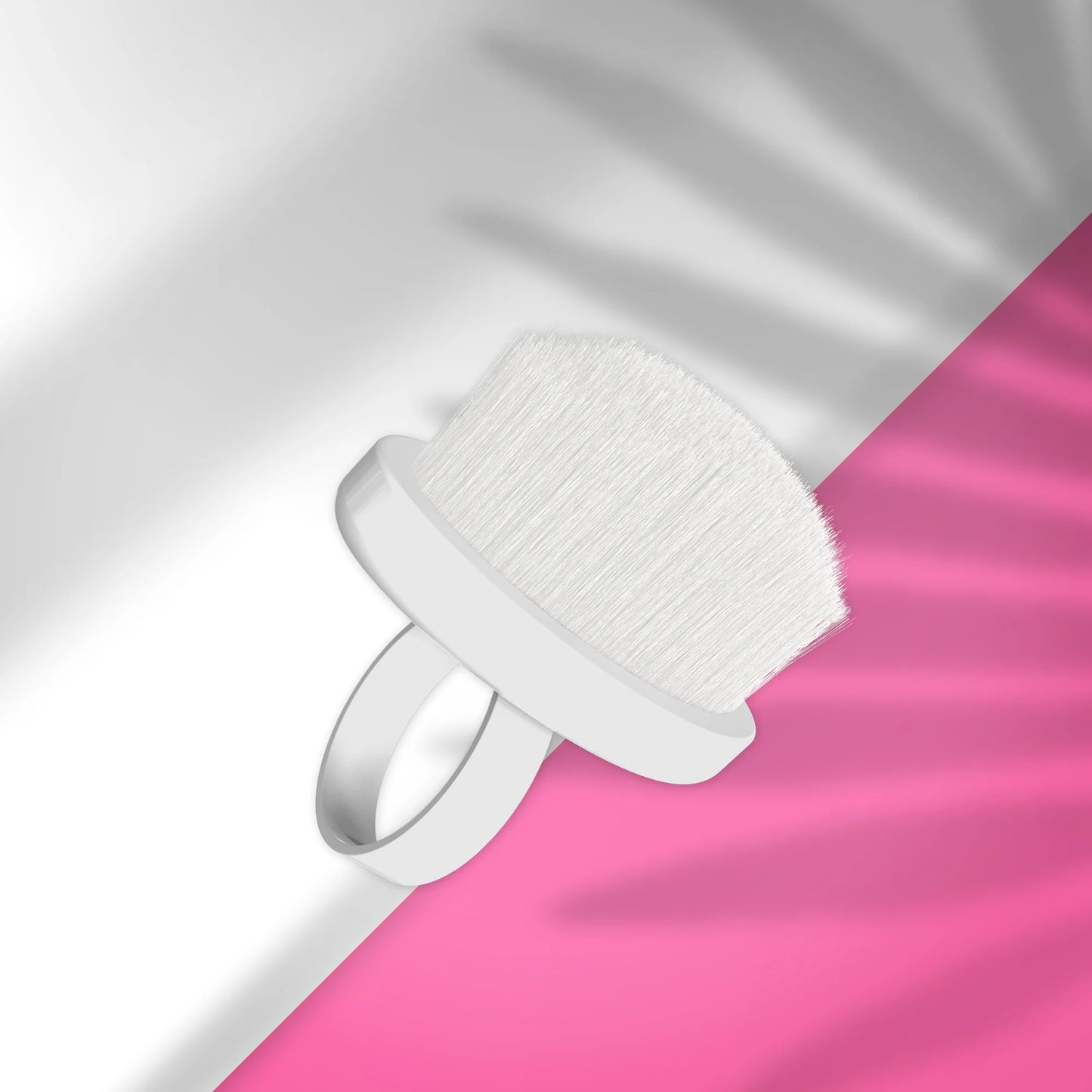 Cepillo de manicura Expert 03 para eliminar el polvo con mango de anillo, mini (10 uds.) DBE-03-10