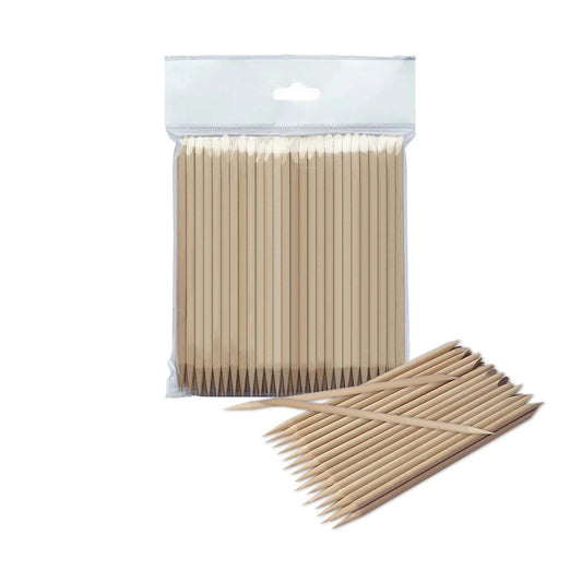 Palito de naranjo de madera para manicura EXPERT 150 mm (100 unid.) DOS-10/100