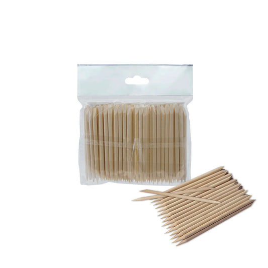 Palito de naranjo de madera para manicura EXPERT 75 mm (100 unid.) DOS-20/100