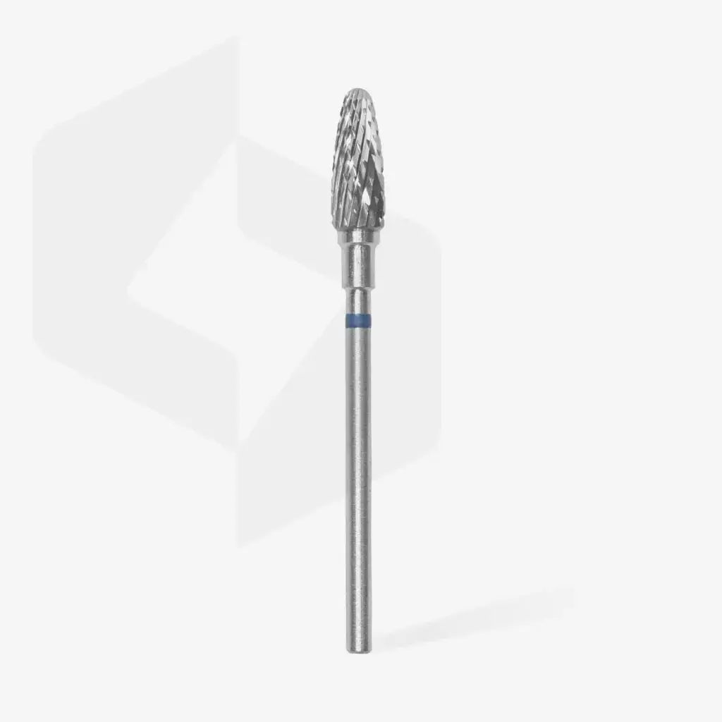 Fresa de carburo para uñas "maíz" roja EXPERT diámetro 6 mm / parte útil 13 mm FT90B050/13