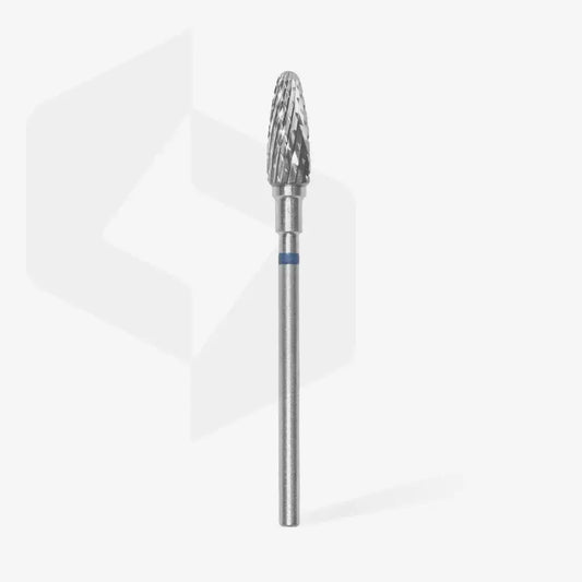 Fresa de carburo para uñas "maíz" roja EXPERT diámetro 6 mm / parte útil 13 mm FT90B050/13