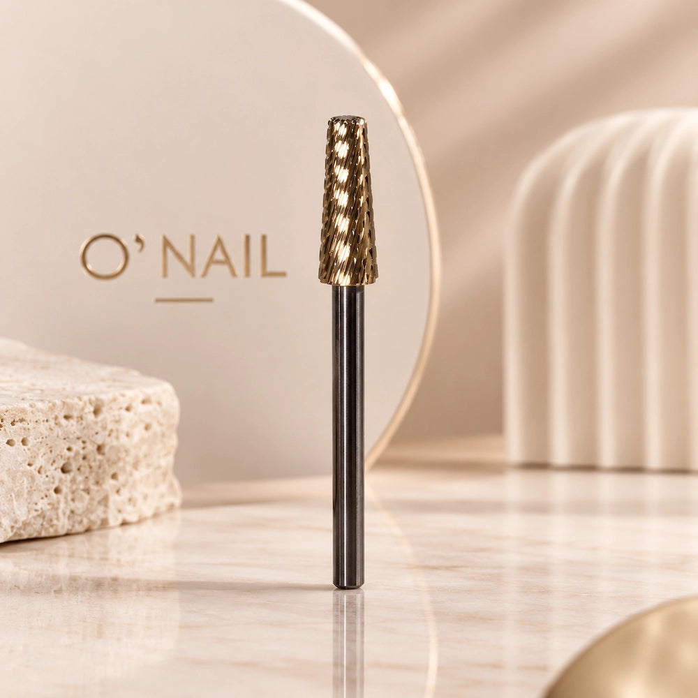 Fresa O'Nail de Retirado Dorada Plana