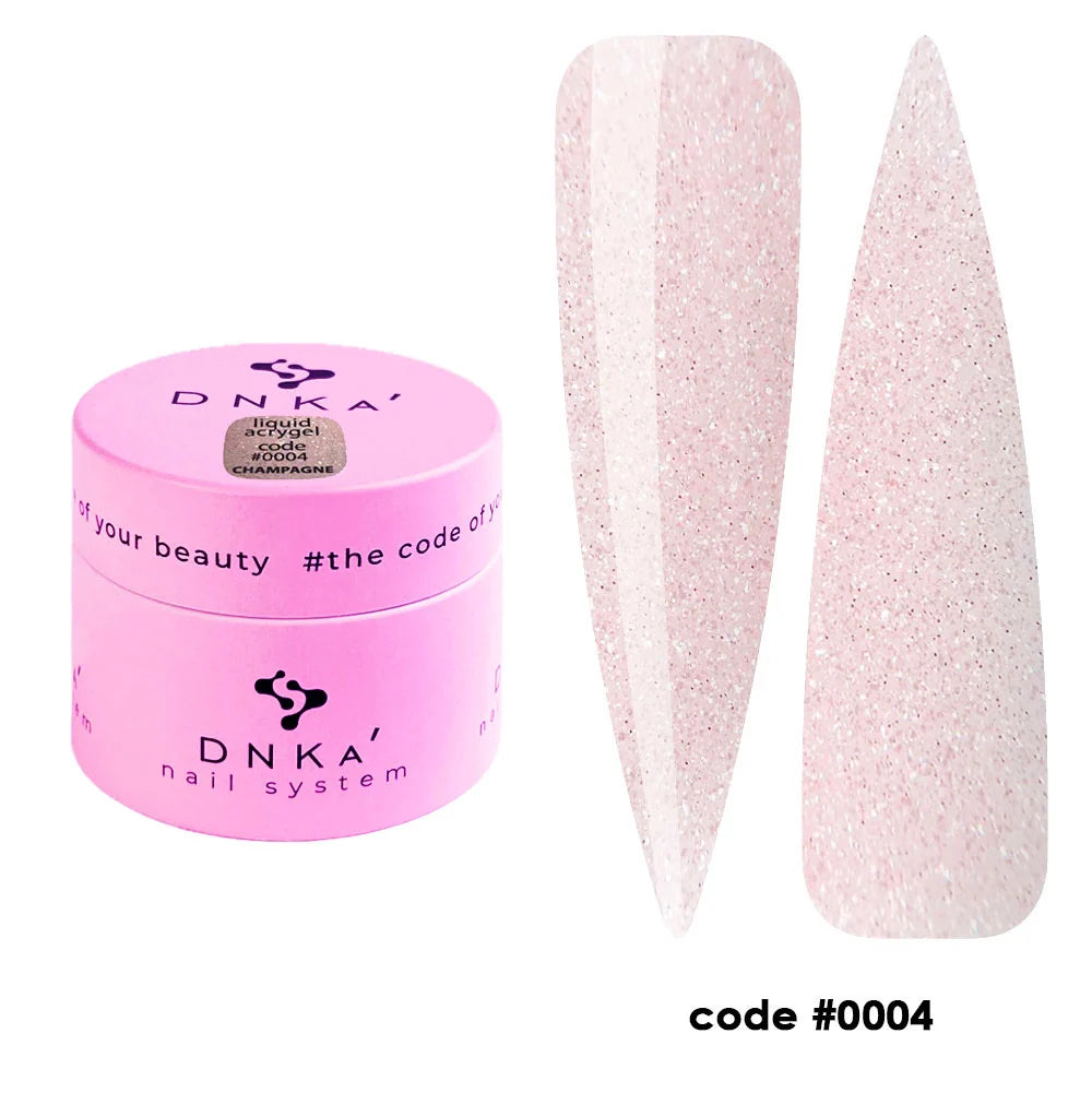 Liquid AcryGel DNKa' 15 ml #0004 (jar) Champagne