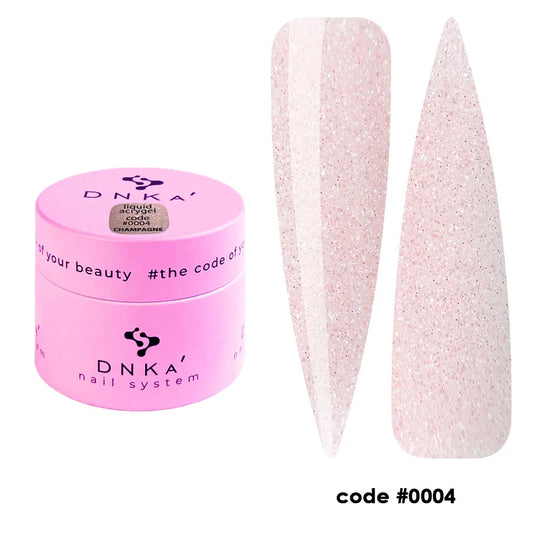 Liquid AcryGel DNKa' 15 ml #0004 (jar) Champagne