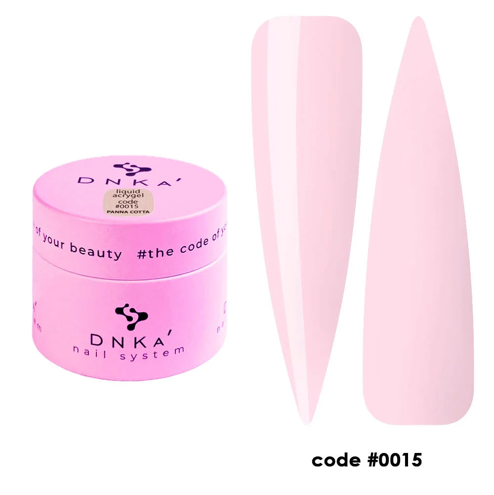 Liquid AcryGel DNKa' 15 ml #0015 (jar) Panna Cotta
