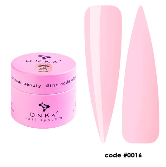 Liquid AcryGel DNKa' 15 ml #0016 (jar) Meringue