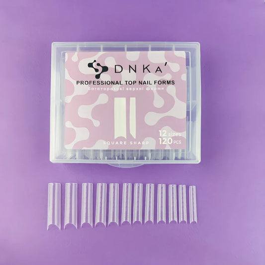 Professional Top Nail Forms DNKa' Square Sharp 120 pcs.