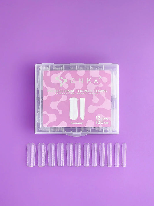 Professional Top Nail Forms DNKa' Square 120 pcs.