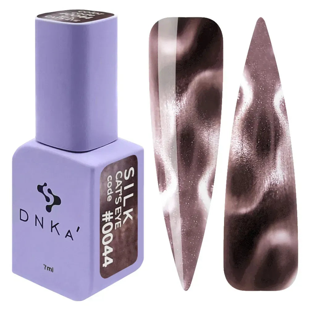 Color Gel Polish DNKa' 7 ml Cat's Eye #0044 - SILK, efecto con imán