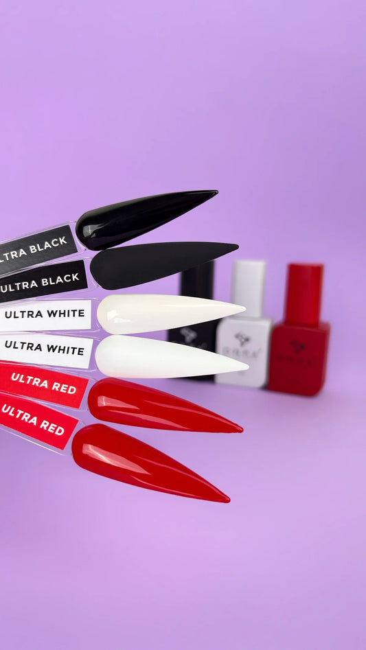 Color Gel Polish DNKa' 12 ml Ultra Black