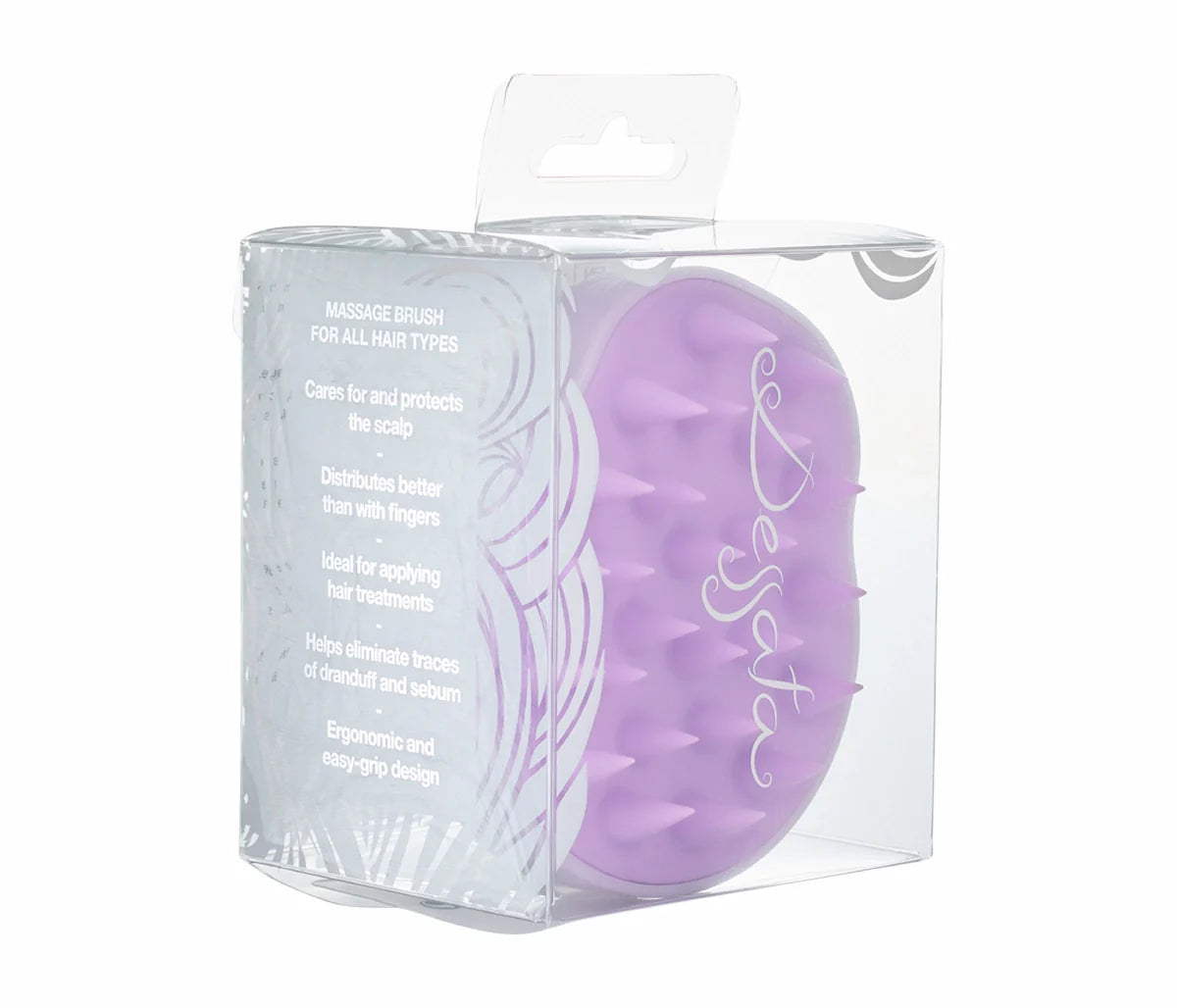 Cepillo Masajeador Lila