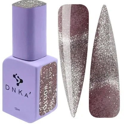 COLOR GEL POLISH CAT`S EYE "DNKa", 12 ml #0010