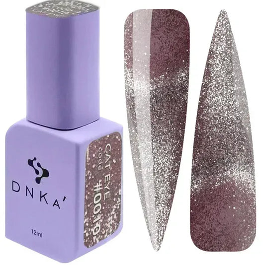 COLOR GEL POLISH CAT`S EYE "DNKa", 12 ml #0010