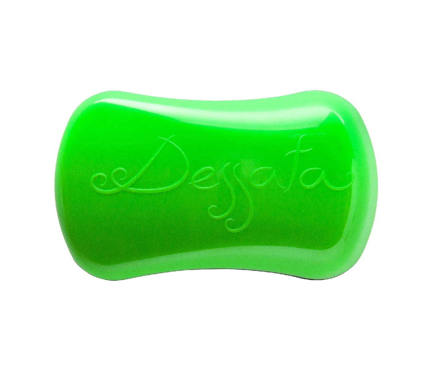 Cepillo desenredante para bolso Verde-Cereza