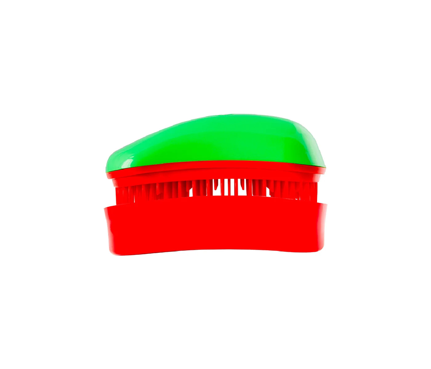 Cepillo desenredante para bolso Verde-Cereza