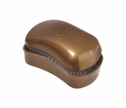 Cepillo desenredante para bolso Oro Viejo-Negro