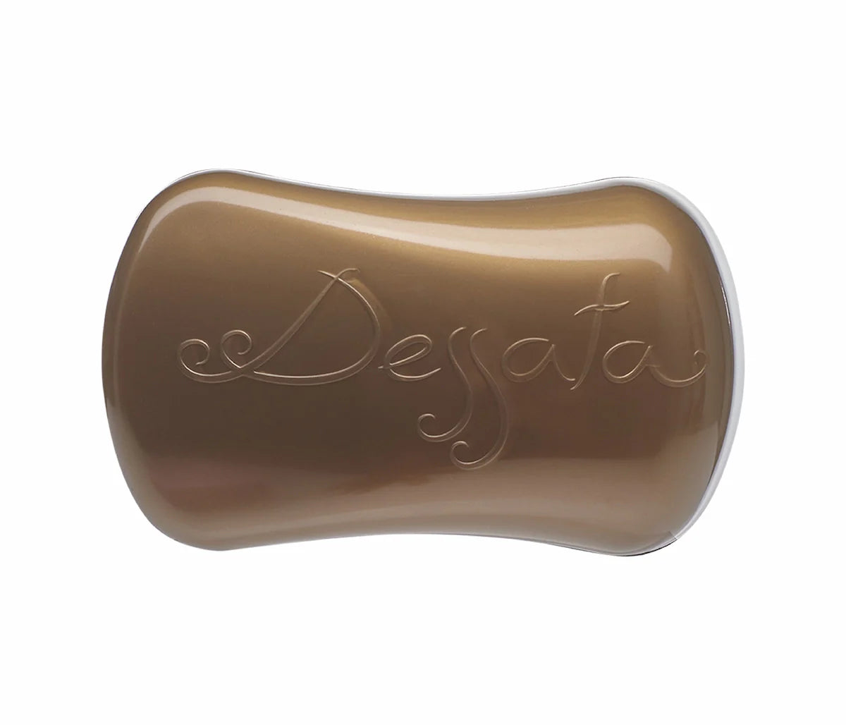 Cepillo desenredante para bolso Oro Viejo-Negro