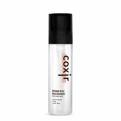 Exfoliante Facial con Arroz y Niacinamida | Coxir Brown Rice Niacinamide Peeling Mist 80ml