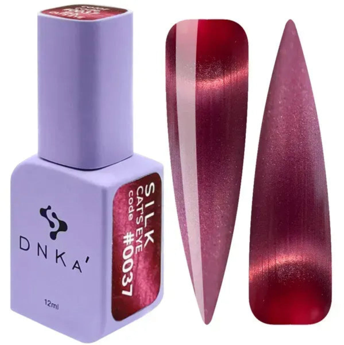 Color Gel Polish DNKa' 12 ml Cat's Eye #0037 - Silk