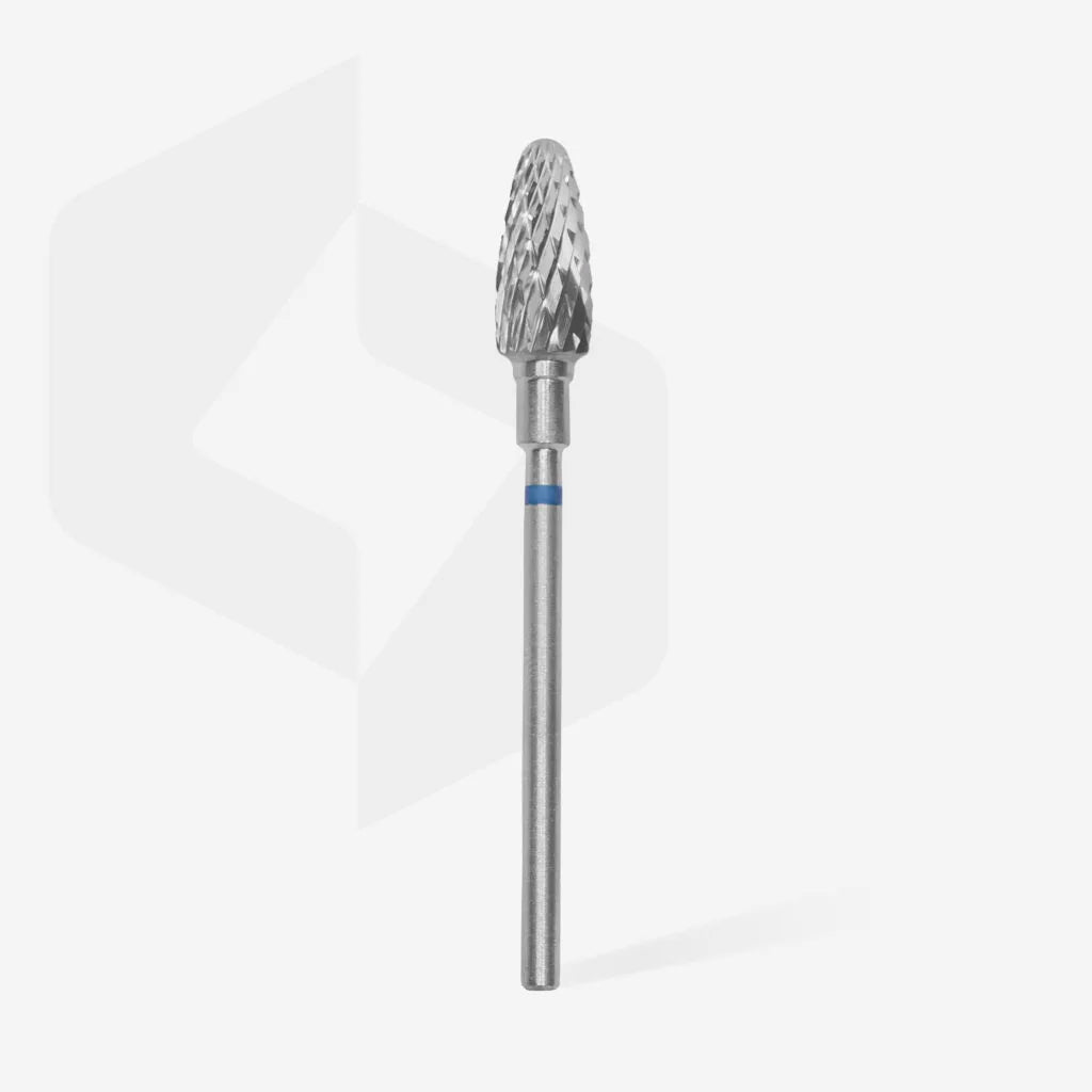 Fresa de Carburo para uñas «Maíz» azul 6 Mm STALEKS FT90B060/14