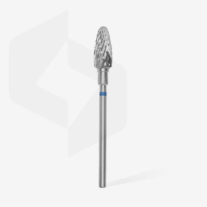 Fresa de Carburo para uñas «Maíz» azul 6 Mm STALEKS FT90B060/14