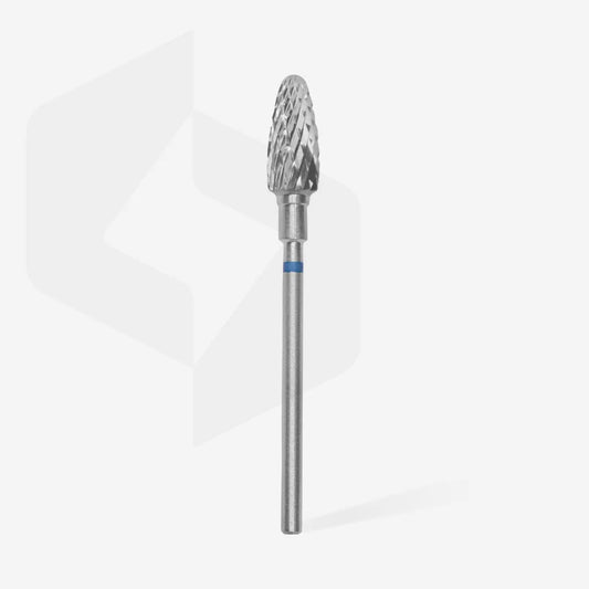 Fresa de Carburo para uñas «Maíz» azul 6 Mm STALEKS FT90B060/14
