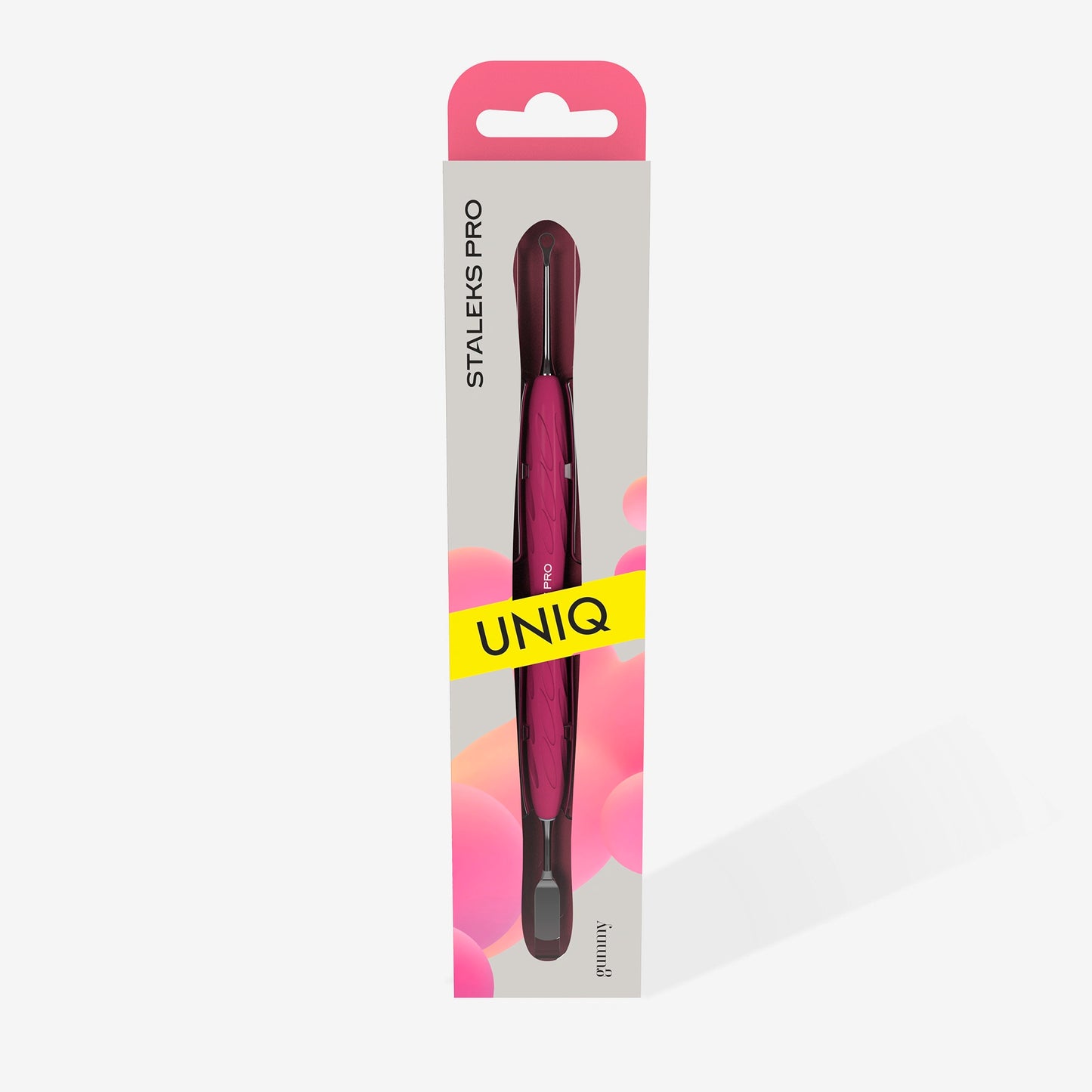 Empujador Para Manicura "Gummy" UNIQ 11 TYPE 1 STALEKS PQ-11/1