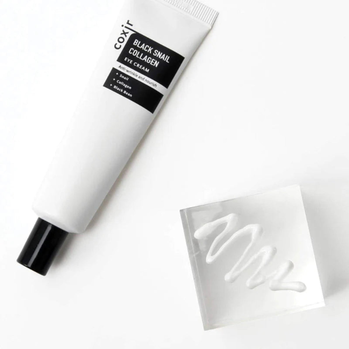 Crema Contorno de Ojos con Mucina de Caracol y Colágeno | Coxir Black Snail Collagen Eye Cream 30ml