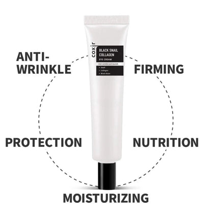Crema Contorno de Ojos con Mucina de Caracol y Colágeno | Coxir Black Snail Collagen Eye Cream 30ml