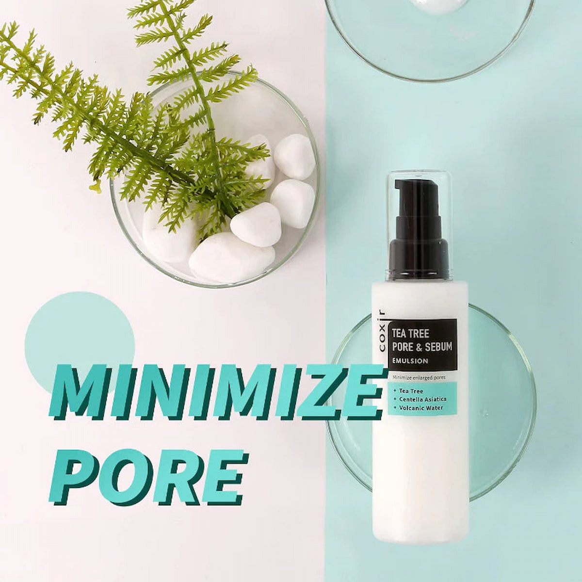 Tónico Purificante con Tea Tree | Coxir Tea Tree Pore & Sebum Toner 150ml