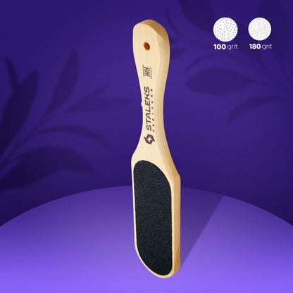 Raspador (lima) de madera para pies BEAUTY & CARE 10 TIPO 1 (grano 100/180) ABC 10/1