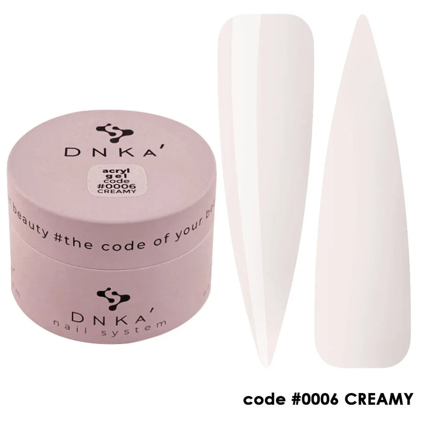 Acryl Gel DNKa' 30 ml #0006 Creamy