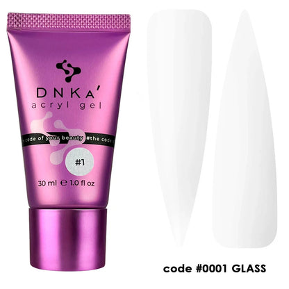 Acryl Gel DNKa' (tube) 30 ml #0001 Glass