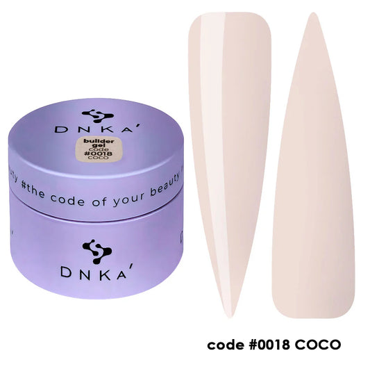 Builder Gel DNKa' 30 ml #0018 Coco