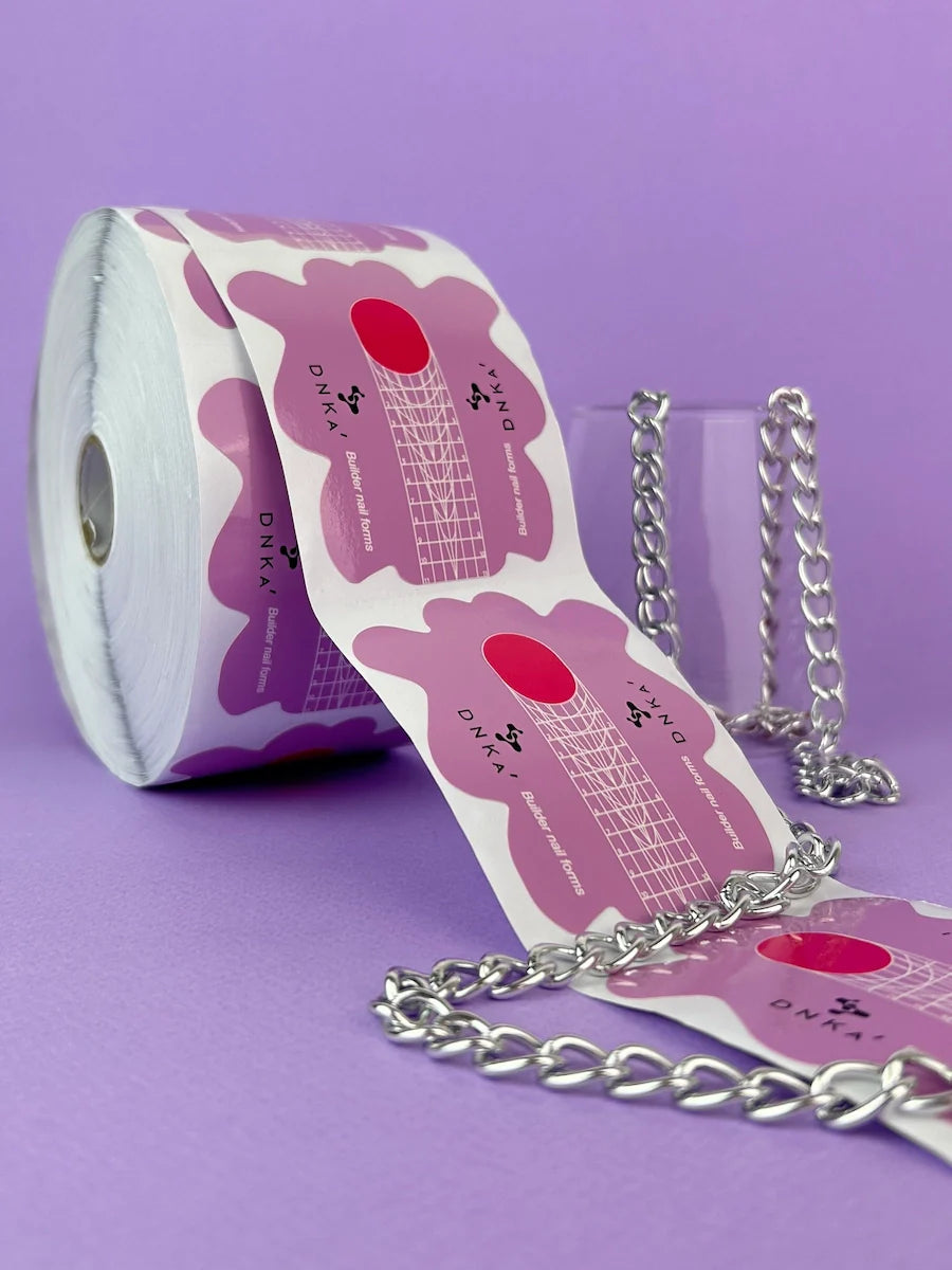 Paper Builder Nail Forms DNKa' LONG 500 pcs