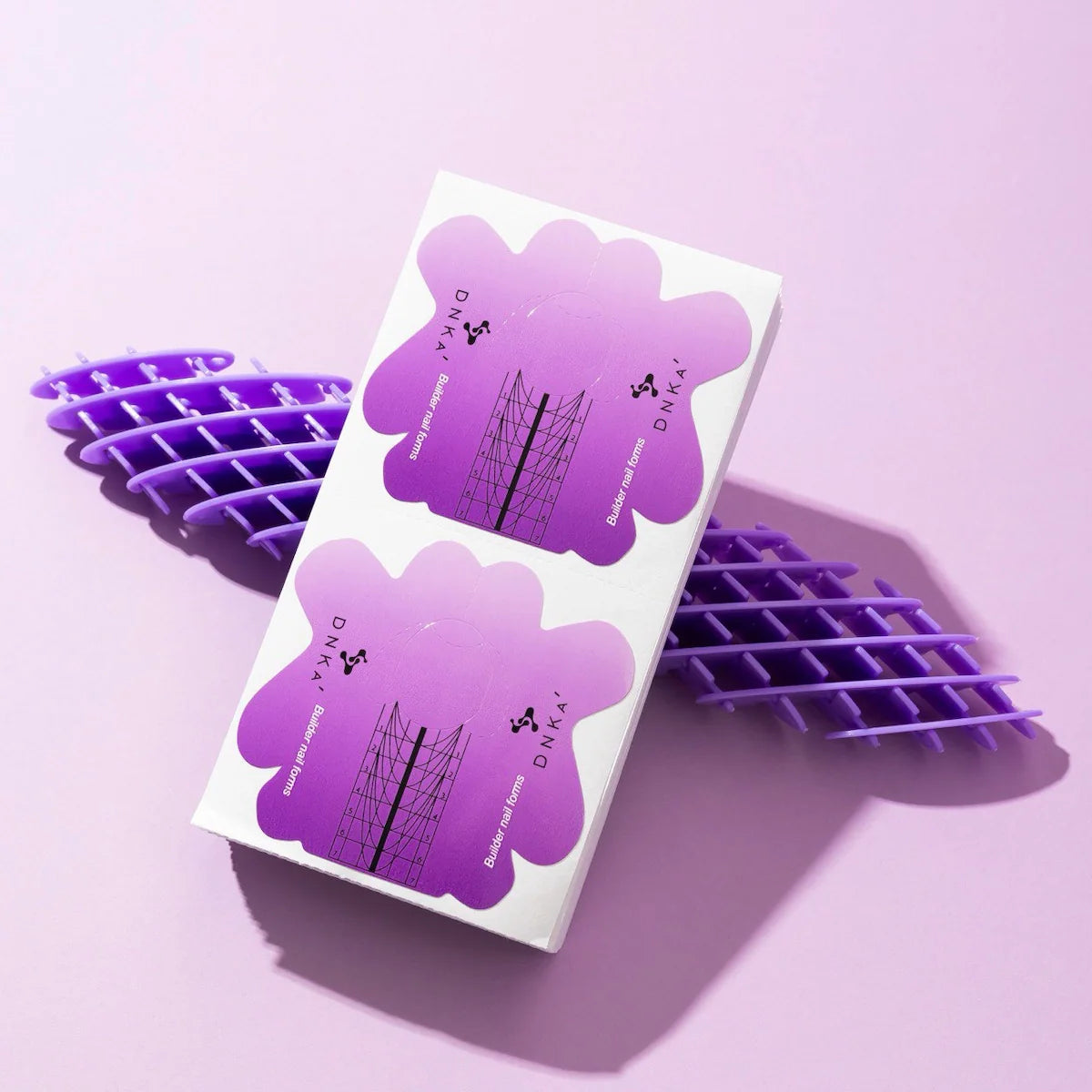 Paper Builder Nail Forms DNKa' SHORT 100 pcs