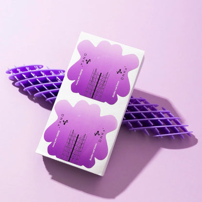 Paper Builder Nail Forms DNKa' SHORT 100 pcs