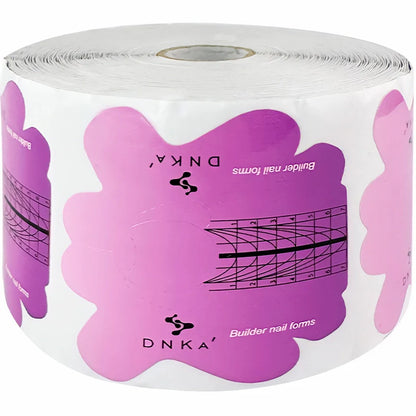 Paper Builder Nail Forms DNKa' SHORT 500 pcs