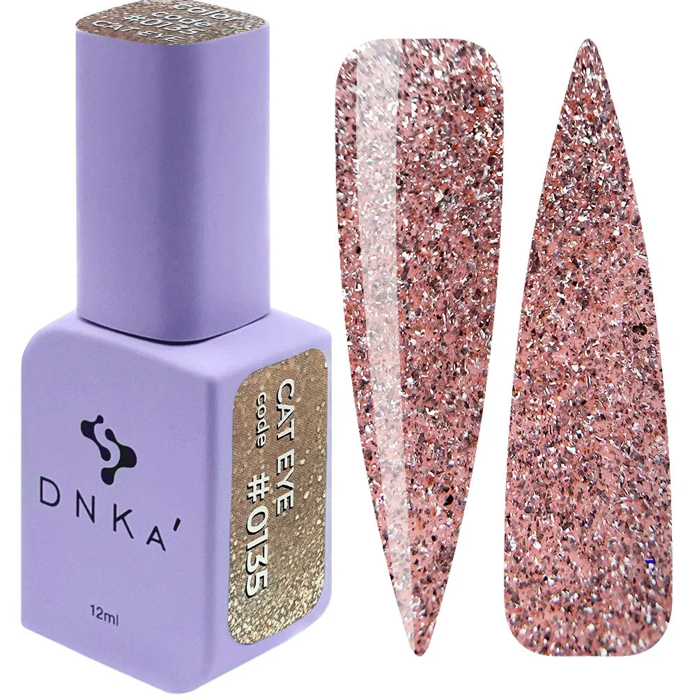 Color Gel Polish DNKa' 12 ml #0135 Cat Eye