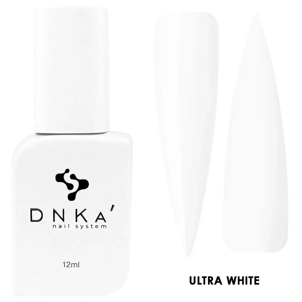 Color Gel Polish DNKa' 12 ml Ultra White