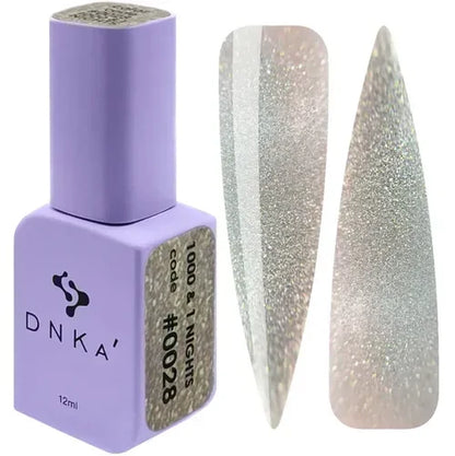 Color Gel Polish DNKa' 12 ml Cat's Eye #0028 - 1000&1 Nights