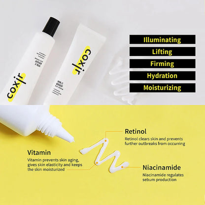Contorno de Ojos Iluminador con Vitamina C | Coxir Vita C Bright Eye Cream 30ml