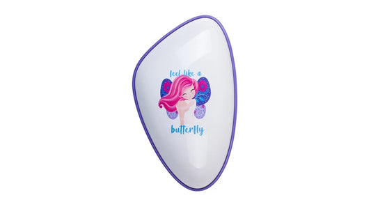 Cepillo de Pelo Infantil Mariposa