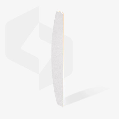 Limas Desechables Blancas Para Uñas De Media Luna EXPERT 40 STALEKS DFE-40-150w (30 uds.)