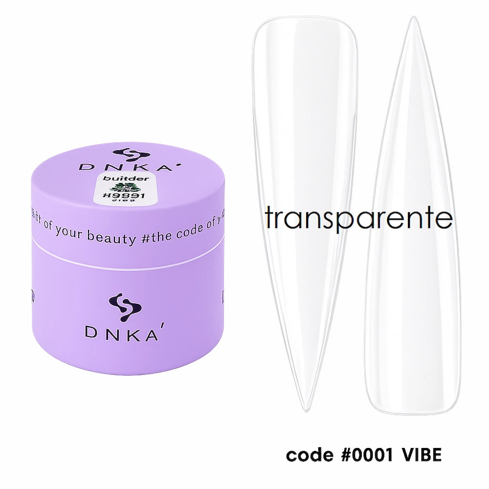 Builder Gel DNKa' 15 ml #0001 Vibe