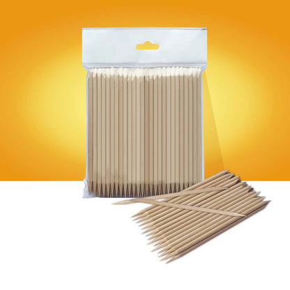 Palito de naranjo de madera para manicura EXPERT 150 mm (100 unid.) DOS-10/100