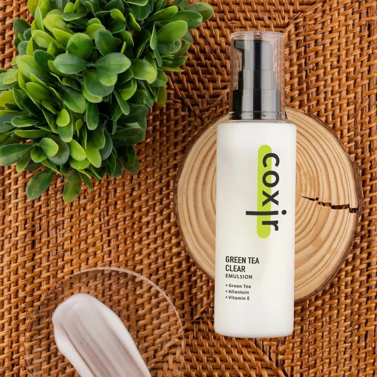 Emulsión Hidratante con BHA y té verde | Coxir Greentea BHA Clear Emulsion 100ml