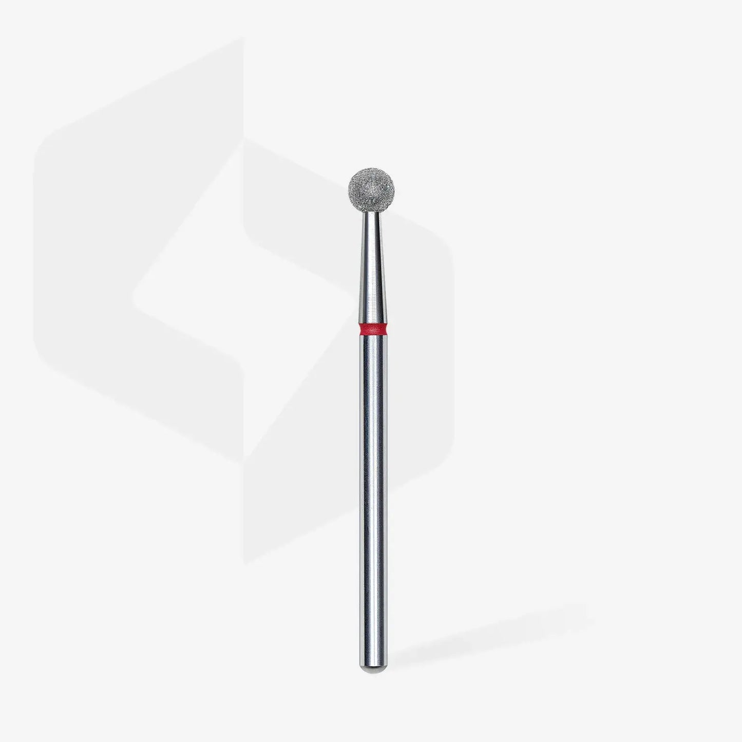Fresa diamantada para piel "bola"  roja EXPERT diámetro 4 mm FA01R040