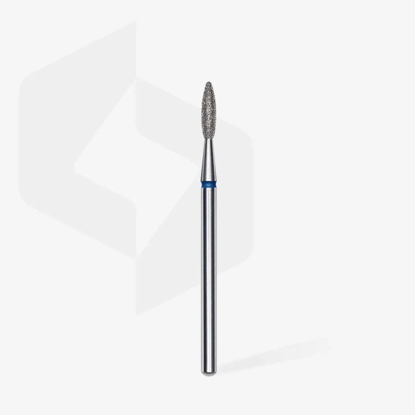 Fresa diamantada para piel "llama" azul EXPERT diámetro 2,1 mm/ parte útil 8 mm FA10B021/8